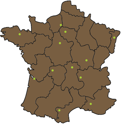 Carte des revendeurs CGP Horse Feed